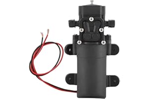 JECTSE 12V 2A Pompe Acqua,3L / Min Forte Stabilità Pompa Acqua Elettrica Camper Accessori Per Agricoltura, Zootecnia, Acquacoltura