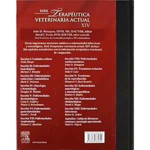 KIRK, Terapéutica veterinaria actual, XIV (incluye evolve)