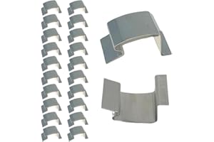 ELLOUGHTON GREENHOUSES 20 Stainless Steel Spring Greenhouse Glazing Clips Genuine Elite Greenhouses parts
