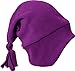 Playshoes Girl's Kids Winter Warm Fleece Hat, Purple, Medium (Manufacturer Size:51cm)