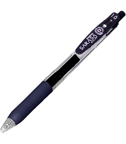 Zebra Sarasa Clip Pen 1.0 mm, Black (JJE15-BK) : Amazon.in: Office