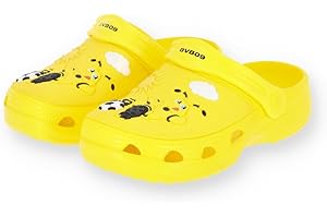 Borussia Dortmund BVB Clogs Kinder, Gelb mit Emma und Bvb09 Klassisch