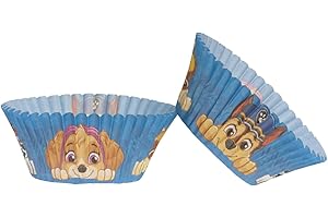 Dekora - Patrulla Canina Capsulas Cupcakes con Diseño Canina - 25 Unidades
