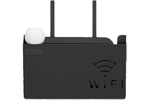 Shichangda Router Shelf | Cable Storage Box | Box Shelf | Wifi Router Storage Box | Shelf Storage Boxes | Decorative Router Hider Rack Cable Organizer Box for Living Room