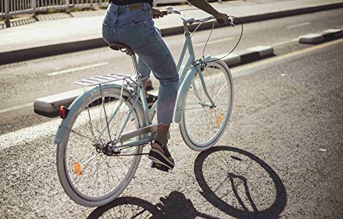 Fabric Cityrad – Hollandrad Damen Fahrrad mit Korb, Shimano Inter 3-Gang, 5 Farben, 14 Kg. - 9