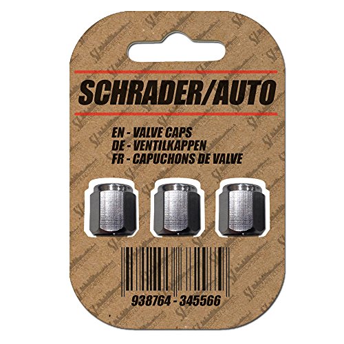 3 x PHIL AND TEDS VIBE (INC. VIBE 2) Suitable Stroller / Push Chair / Buggy Tyres to fit - 300 x 55 (Black) Super Grippy & Fast Rolling + FREE Shipping + FREE Upgraded Skyscape Metal Valve Caps (Worth £3.99)