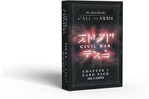 Modiphius Entertainment | The Elder Scrolls: Call To Arms | Chapter 1 Card Pack: Civil War | Miniature Game