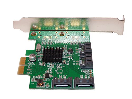 TARJETA CONTROLADORA PCI Express (PCIe) a 4 PUERTOS SATA 3 (SATA III) RAID 0, RAID 1 RAID 10 - Chipset MARVELL 88SE9230 - By Computer District - Computer District