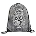 Produktbild fengxutongxue Unique Pirate Skull Corsair Gym Drawstring Backpack Unisex Portable Sack Bags
