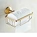 Produktbild GJY Wcp Continental Antique Copper Paper Towel Basket/Paper Towel Basket/Toilet Paper Holder/Toilet Paper Shelf/Phone Holder-C