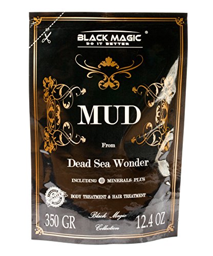 Black Magic - Authentic Dead Sea Mud - Achieve Spa Luxury At Home - Ultimate Relaxation & Comfort - Eases Muscle And Joint Pain - Calms Inflammation - Natural Nourishing & Moisturising Skin Care