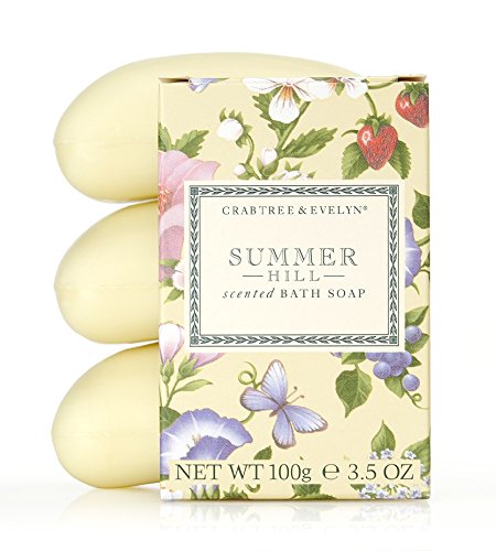 Crabtree & Evelyn Summer Hill Gift Set - 3x100g Soap
