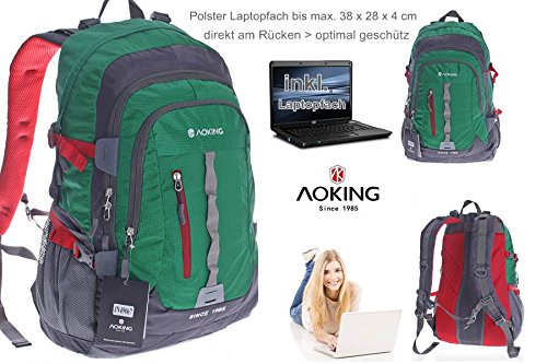 Multifunktionsrucksack 1-A Verarbeitung „sehr hohe Qualität“ / Rucksack / Schule Arbeit & Freizeit / Bag A / 4 Outdoor Schulrucksack Sport - 4