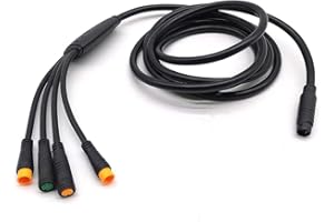 ‎WINDMEILE windmeile | Kabelbaum 1T4 für Waterproof-Systeme, 145cm 60cm, Kabelverteiler, Hauptkabelbaum, EB-Bus, Wiring Harness, E-Bike, Pedelec