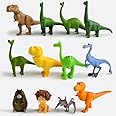 Skytail 12Pcs The Good Dinosaur wiyh Kid Cake Topper Action Figure Toys Premiium Dinosaur Cake Toppers Good Dinosaur Cupcake Decorations and Party Favors for Dinosaur Party Theme Supplier Birthday