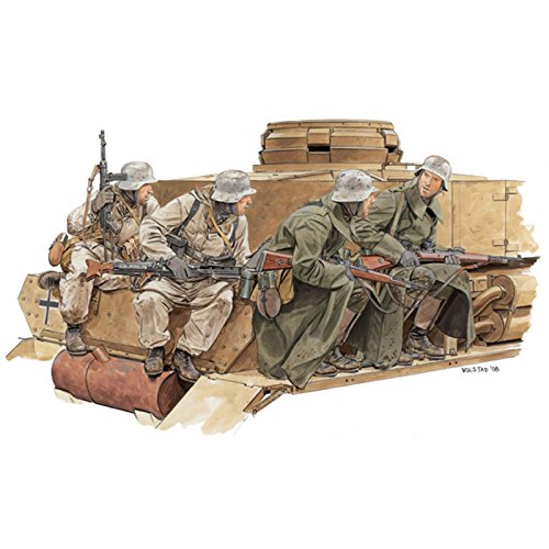 Price comparison product image Dragon 1 / 35 Winter Tank Riders 1943-44