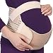 Produktbild NEOtech Care - Bauchgurt für die Schwangerschaft - stützt Taille, Rücken & Bauch - Schwangerschaftsgurt - Weiß - XL