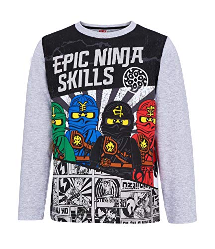 Lego Official Ninjago Licensed Boys Long Sleeve Top T Shirt