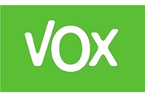 NEWTORO Bandera de España VOX Verde 150 x 90 cm Durabol