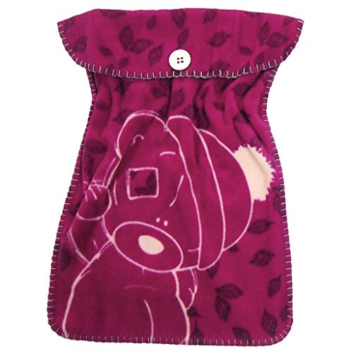 Me to You Tatty Teddy Bear - Hot Water Bottle w Purple Plush Cover
