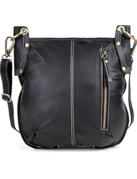 MASQUENADA, Cntmp, Damen Umhängetaschen, Crossover-Bags, Crossbags, Schultertaschen, Handtaschen, Leder, 26x29x2cm...