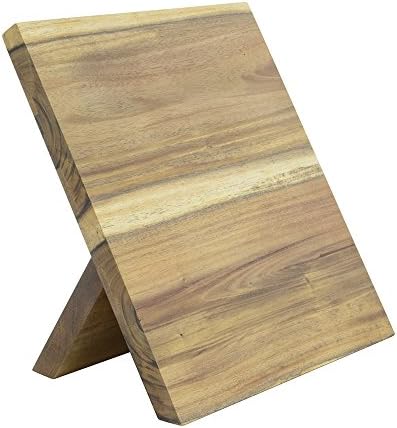 ProCook Acacia Knife Block Magnetic