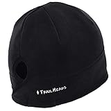 TrailHeads Women's Microfleece Ponytail Hat (black)