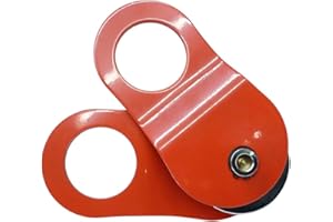 ‎PRIME TECH Prime Tech | Umlenkrolle 10T für Seilwinden | Für Seildurchmesser bis 15mm | Aufklappbar & schmierbar | Seilrolle zur Kraftverdopplung & Umlenkung | Für Stahl- & Kunststoffseile