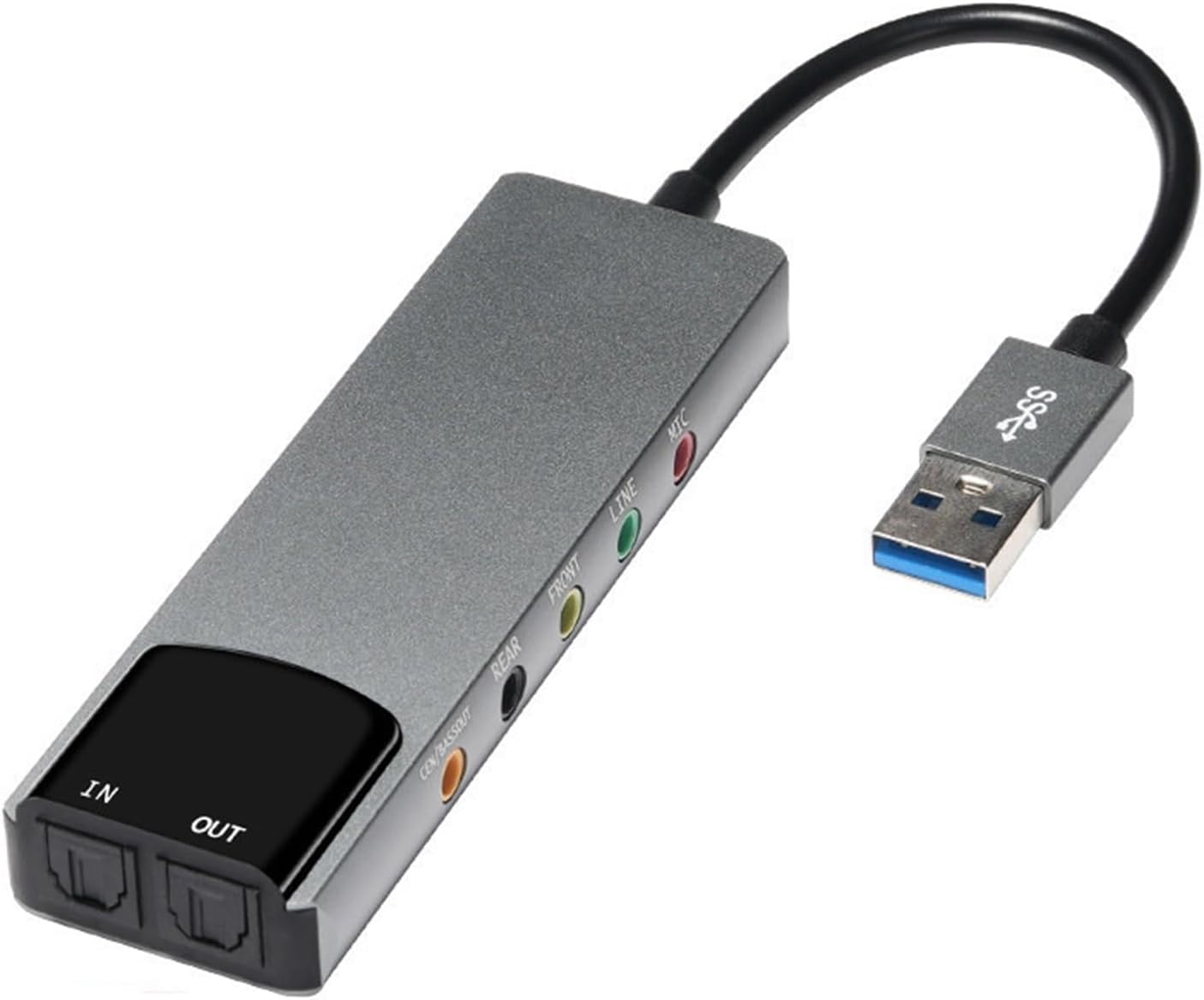 Review of ETZIN 6 in 1 USB Multi-Functional Sound Card for 5.1 Audio