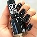 Rimmel London 60 Seconds Super Shine Nail Polish, Black Out - 8 ml