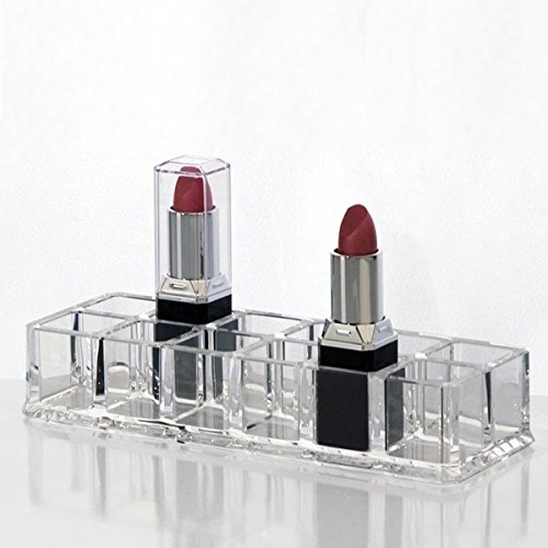PIXNOR 12 Steckplätzen Acryl Make-up Lippenstift Display Stand Storage Rack Halter Kosmetik Organizer - 3