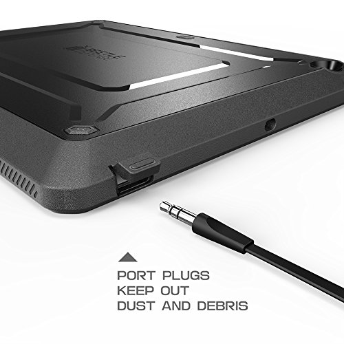 Apple iPad 4 / 3 / 2 Hülle , SUPCASE Heavy Duty [Unicorn Beetle PRO Series] Protective Case / Schutzhülle mit eingebautem Displayschutz + Impact Resistant Bumper (Schwarz) - 6