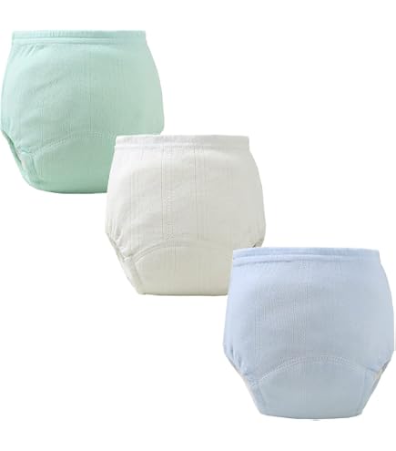 3 Culottes D'Apprentissage Potty 100% Coton Lavables Et Réutilisables – Garçons & Filles – Ultra Confort