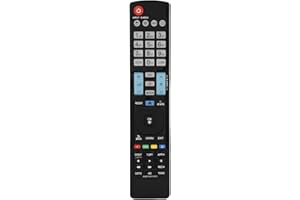 TOPIKY Reemplazo del Control Remoto de TV HD para LG TV LCD 47LM6700 55LM6700 42LM670S 42LV5500 AKB74455403 Caja de TV Digital Inteligente Televisión Audio Voz Control Remoto Control Remoto Negro