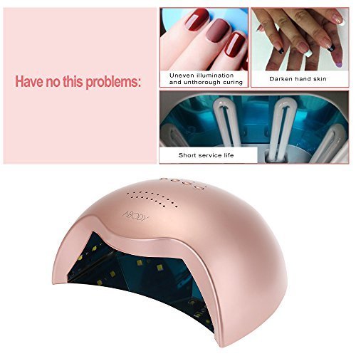 Abody 26/42W LED UV Lampen Nagel Trockner Professionelle Fingernagel und Zehennagel?Geltrocknen Maschine 100-240V EU Stecker - 6