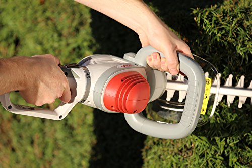 IKRA Elektro Heckenschere IHS 650, Schnittlänge 55cm, Schnittstärke 22mm, 650 Watt, 180° Drehgriff für Vertikalschnitt und Horizontalschnitt - 5