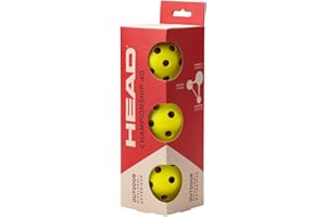 HEAD Championship 40 3B - Bolas de Pickleball para Exteriores