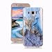 Produktbild Samsung Galaxy J7 2016 Marmor Hülle, Yunbaozi Marmor Entwurf Weich Hülle Silikon-Gummi Schützend Soft Marble Case Naturstein Textur Flexibel Glatt Étui Anti-Kratzer Granit-Muster Hülle für Samsung Galaxy J7 2016 - Meerblau / Gold