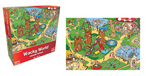 Goliath Toys 71403 Wacky World Playground - Juego de Mesa (Contenido en alemán)