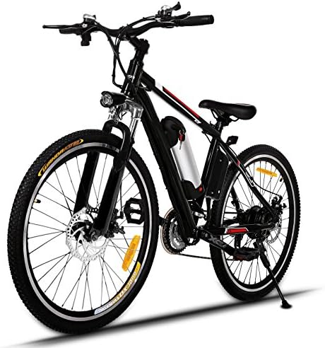 Teamyy Bicycle Mount Bike Mount 25 inch Wheel Aluminum Alloy Frame Mountain Bike Cycling Bicycle Black
