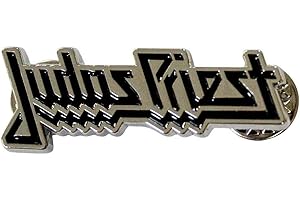 ROCK OFF OFFICIALLY LICENSED PRODUCTS Judas Priest Band Logo Pin Badge One Size