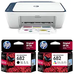 HP DeskJet 2778 All-in-One Ink Advantage Wireless Colour Printer& HP 682 Black Ink & HP 682 Tricolor Ink Combo