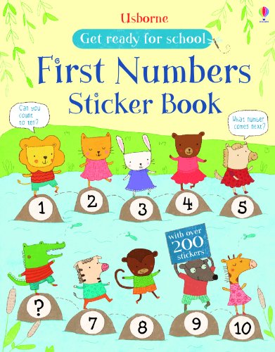 Download First Numbers Sticker Book (Get Ready for School Sticker Books)