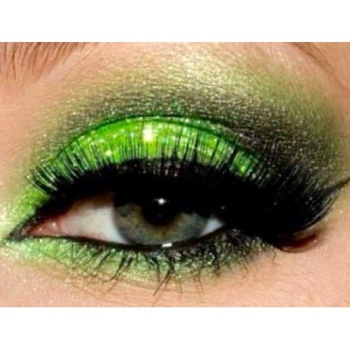 Glitter Eyes - GH13 Holographic Light Green Glitter Eye Eyeshadow Eye Kit Shadow Large 5ml Pot