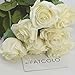 Produktbild Künstliche Rosen - seidige Blumen/Blumensträuße von Sunshine - D: 43 cm - für Ihr Zuhause, Büro und Hochzeits-Arrangements - 10 Stück