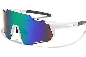 YQBFTC Cycling Glasses,Running Sunglasses,Sports Polarized Sunglasses for Mens and Womens,Running glasses UV 400 Sports Glasses Ski Goggles for Outdoor Bicycle Motorbike Driving Fishing Hiking Skiing