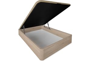 Duérmete Online - Canapé Abatible Extra Reforzado Gran Capacidad con Tapa Transpirable, Esquinas Redondeadas, 150 x 200, Cambria