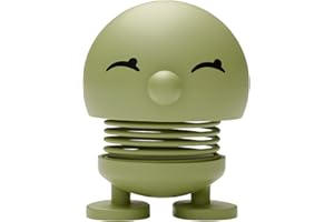 Hoptimist Soft Bimble, Wackelfigur Deko Skandinavisch, Deko Wohnzimmer, Schreibtisch Deko, Büro Gadgets, Tolle Kleine Geschenke, 4,5 x 5,8 x 6,6 cm, Small, Olive