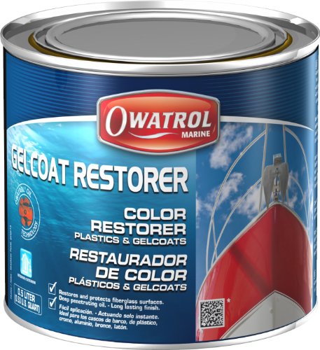 Owatrol - GELCOAT RESTORER - für verblasste Kunststoff-Flächen - 0,5 Liter