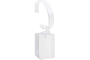 masar Support Transparent - Présentoir Acrylique pour Montre, Bijoux